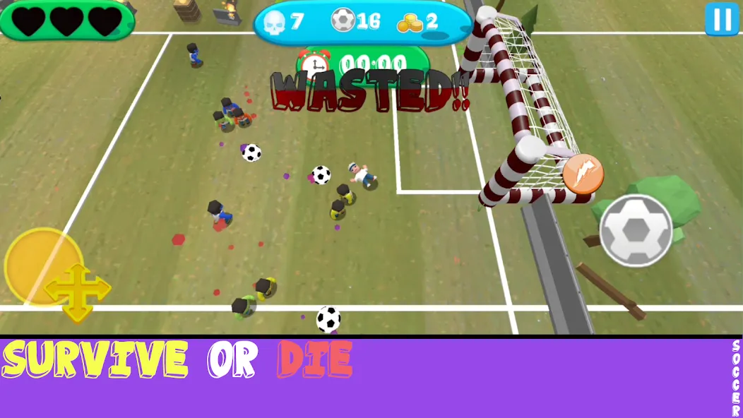 Soccer Apocalypse Survival (Соккер Апокалипсис Сурвивал)  [МОД Бесконечные монеты] Screenshot 2