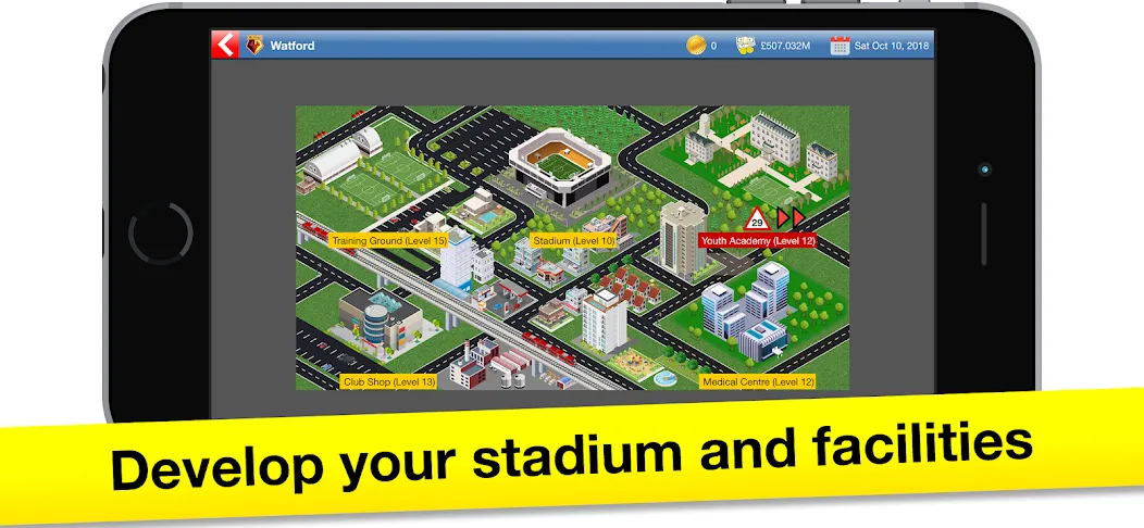 Soccer Tycoon: Football Game  [МОД Menu] Screenshot 2