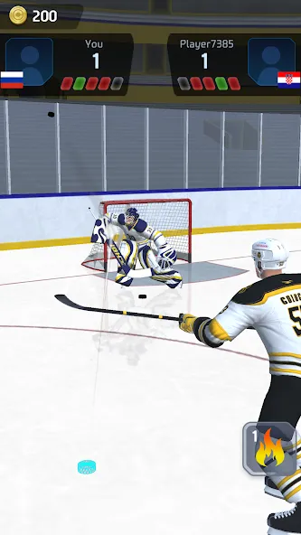 Hockey Game Stars 3D (Хоккей Гейм Старс 3D)  [МОД Бесконечные монеты] Screenshot 3