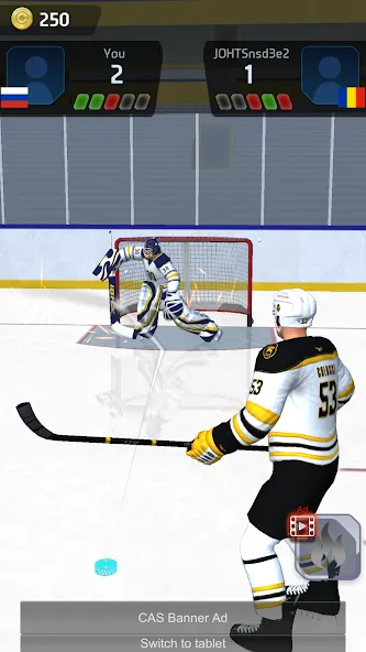 Hockey Game Stars 3D (Хоккей Гейм Старс 3D)  [МОД Бесконечные монеты] Screenshot 5