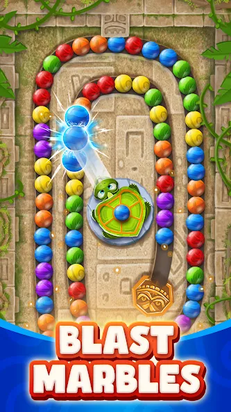 Marble Woka Woka: Jungle Blast  [МОД Unlimited Money] Screenshot 1