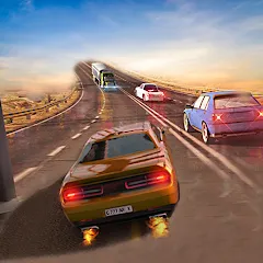 Скачать взлом Car Highway Racing for Speed (Трафик Рейсер Трафик игры)  [МОД Бесконечные деньги] на Андроид