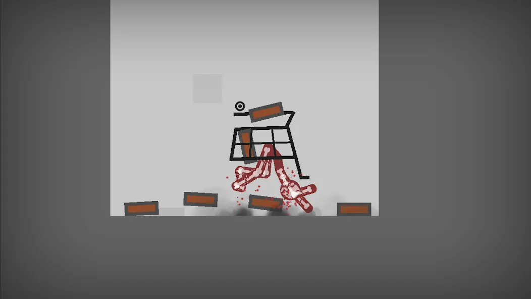 Stickman Dismounting (тикман Дисмаунтинг)  [МОД Много денег] Screenshot 5