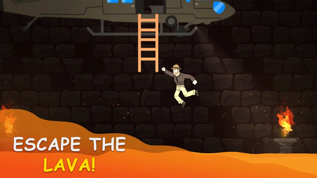 Volcano Escape (Вулканическое бегство)  [МОД Unlimited Money] Screenshot 2