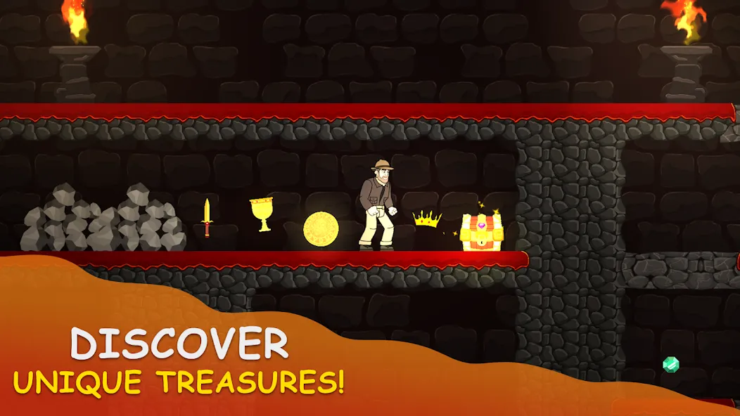 Volcano Escape (Вулканическое бегство)  [МОД Unlimited Money] Screenshot 3