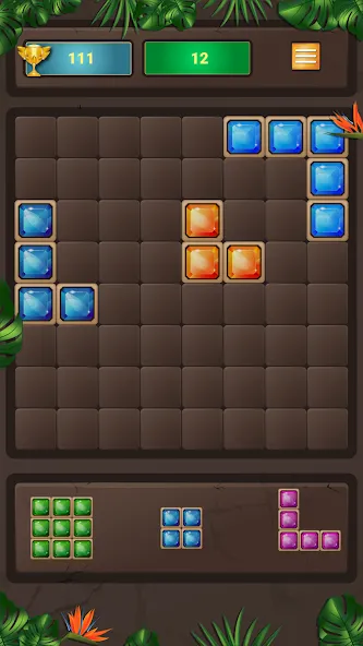 Block Puzzle (Блокголоволомка)  [МОД Много монет] Screenshot 5