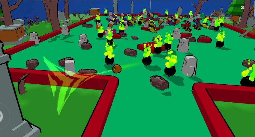 MiniGolf Madness: Halloween (МиниГольф безумие)  [МОД Меню] Screenshot 2