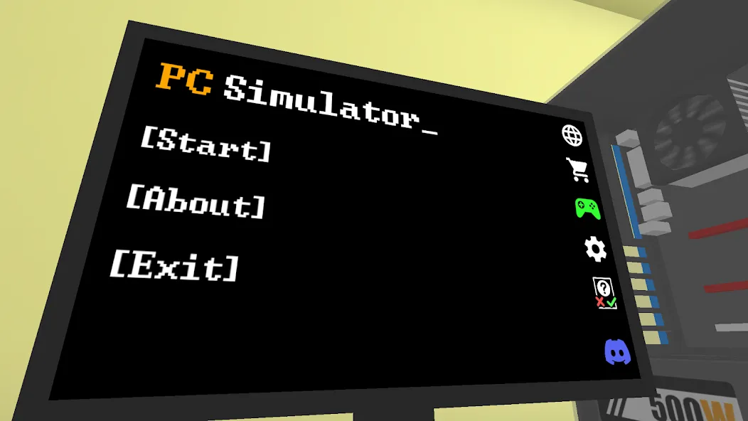 PC Simulator (ПК Симулятор)  [МОД Все открыто] Screenshot 1