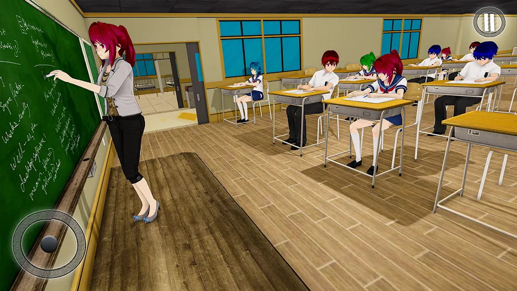 Anime Girl School Teacher 3D  [МОД Mega Pack] Screenshot 2