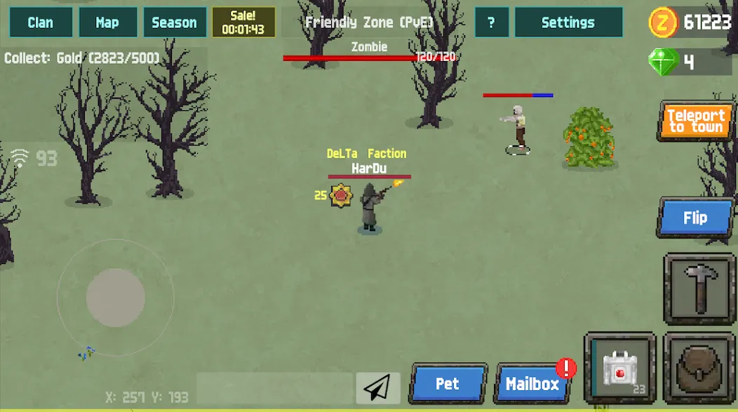 Zombix Online (Зомбикс Онлайн)  [МОД Mega Pack] Screenshot 3