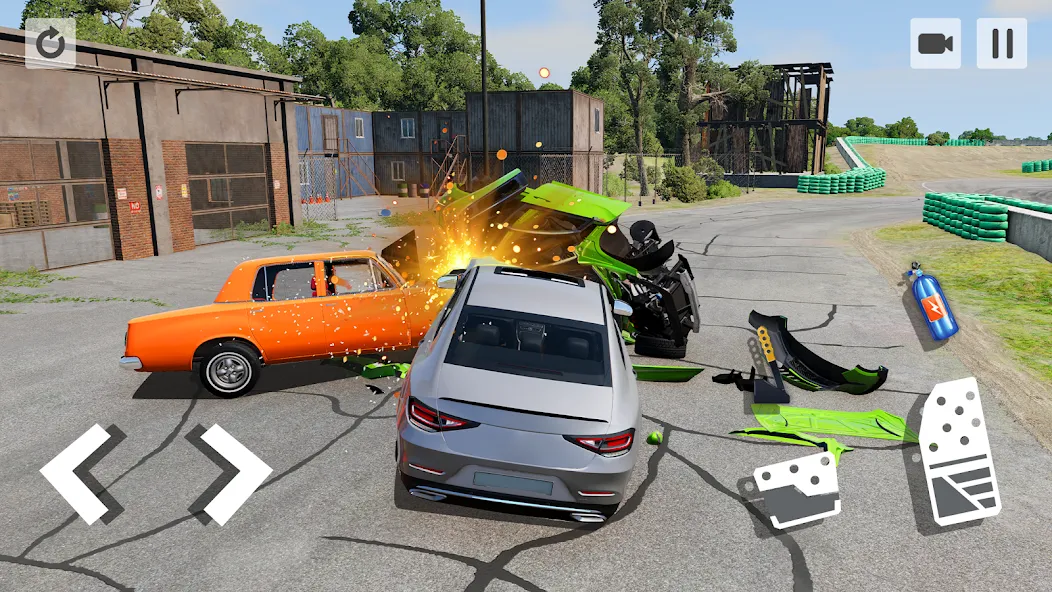 Car Crash Game (Кар Краш Гейм)  [МОД Бесконечные монеты] Screenshot 2