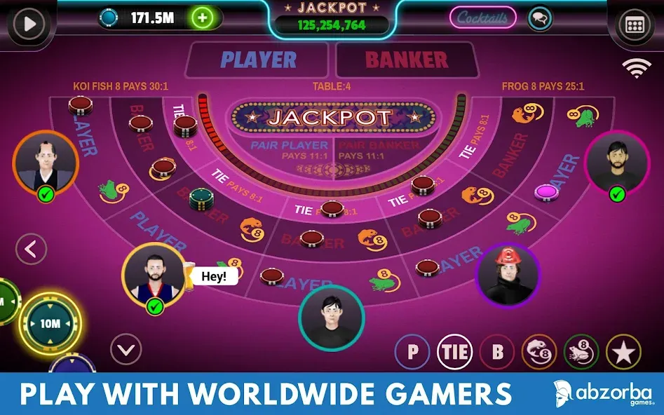 Baccarat (Баккара)  [МОД Unlimited Money] Screenshot 3