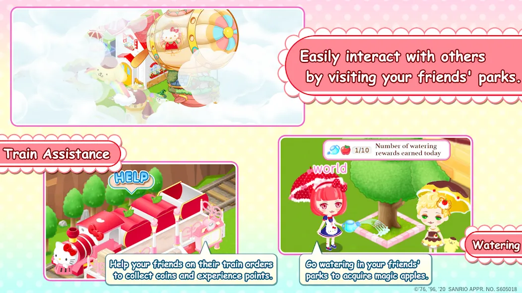 HelloKittyWorld2 Sanrio Kawaii (ХеллоуКиттиВорлд2 Санрио Каваии)  [МОД Много денег] Screenshot 5