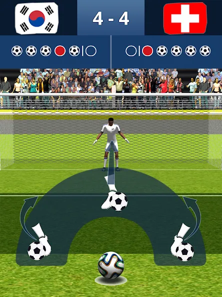 Final Shoot: Penalty-Shootout  [МОД Бесконечные деньги] Screenshot 5