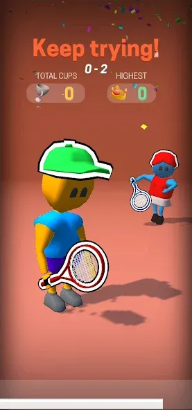 Deuce Hit! (Tennis)  [МОД Unlocked] Screenshot 2