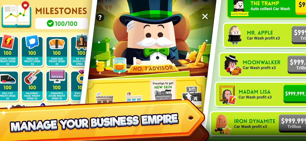 Cash, Inc. Fame & Fortune Game  [МОД Меню] Screenshot 4