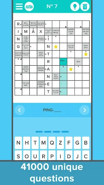 Crossword: Arrowword puzzles  [МОД Unlimited Money] Screenshot 1