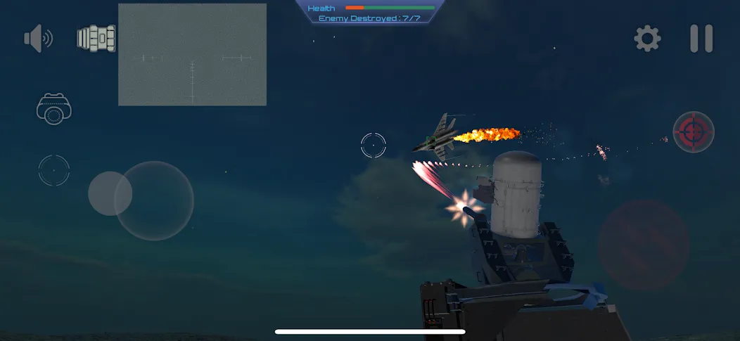 C-RAM Simulator: Air defense  [МОД Unlimited Money] Screenshot 1