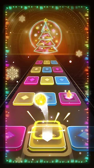 Color Hop 3D - Music Game (Цветной Хоп 3D)  [МОД Много денег] Screenshot 4