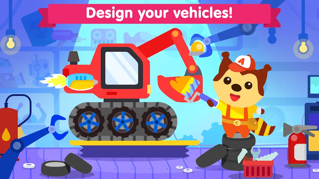 Car games for toddlers & kids  [МОД Menu] Screenshot 1