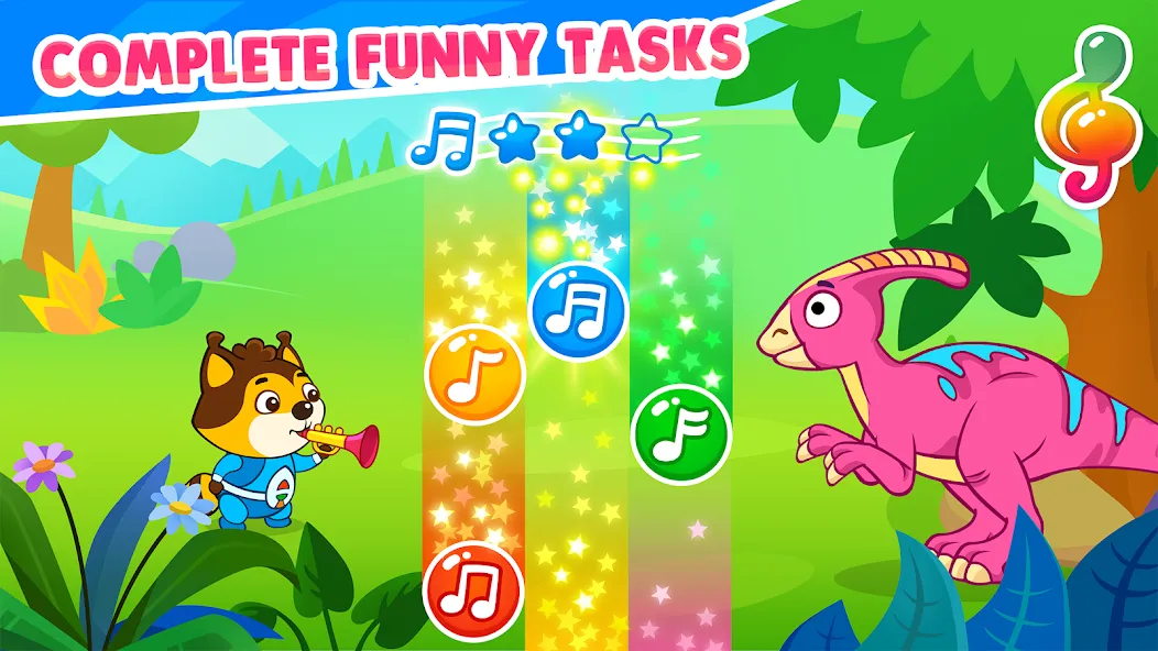 Dinosaur games for toddlers  [МОД Много монет] Screenshot 3