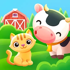 Скачать взлом Animal sounds games for babies  [МОД Все открыто] на Андроид