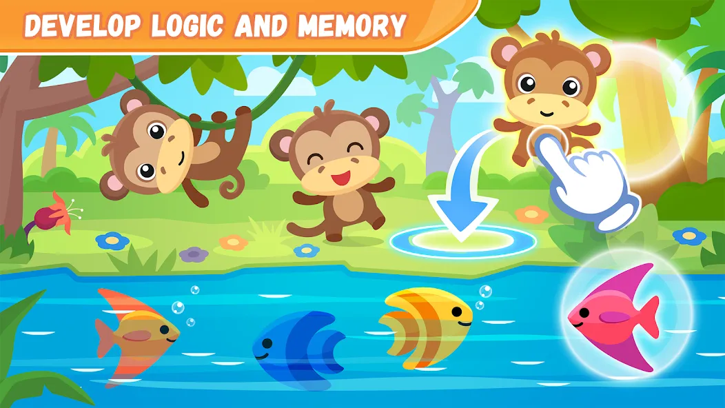 Educational games for kids 2-4  [МОД Много денег] Screenshot 4