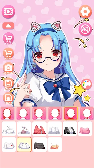 Viya Avatar Maker:emoji (Вия Аватар Мейкер)  [МОД Все открыто] Screenshot 4