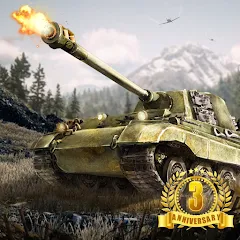 Скачать взлом Tank Warfare: PvP Battle Game (Танковое сражение)  [МОД Бесконечные деньги] на Андроид