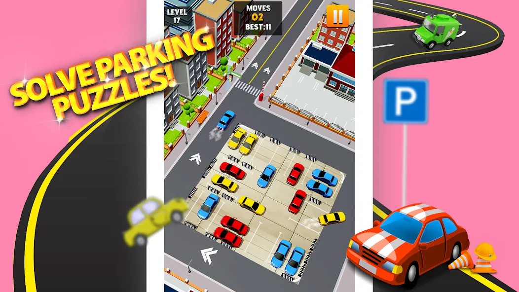 Park Master: Car Parking Jam (Парк Мастер)  [МОД Mega Pack] Screenshot 5