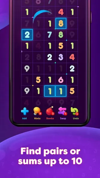 Numberzilla: Number Match Game (Намберзилла)  [МОД Меню] Screenshot 3