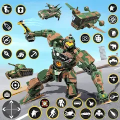 Скачать взлом Army Bus Robot Car Game 3d  [МОД Unlimited Money] на Андроид