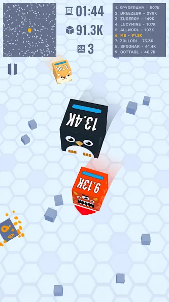 Cube Zone io  [МОД Menu] Screenshot 5