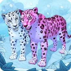 Скачать взлом Snow Leopard Family Sim Online [МОД Все открыто] на Андроид