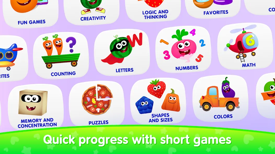 Educational games for kids 2-4  [МОД Много денег] Screenshot 1