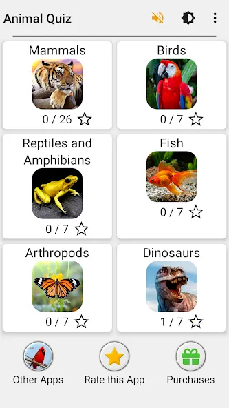 Animals Quiz Learn All Mammals  [МОД Бесконечные деньги] Screenshot 3