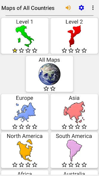 Maps of All Countries Geo-Quiz  [МОД Menu] Screenshot 3