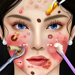 Скачать взлом ASMR Doctor Game: Makeup Salon (АСМР автономная сенсорная меридиональная реакция) [МОД Бесконечные деньги] на Андроид