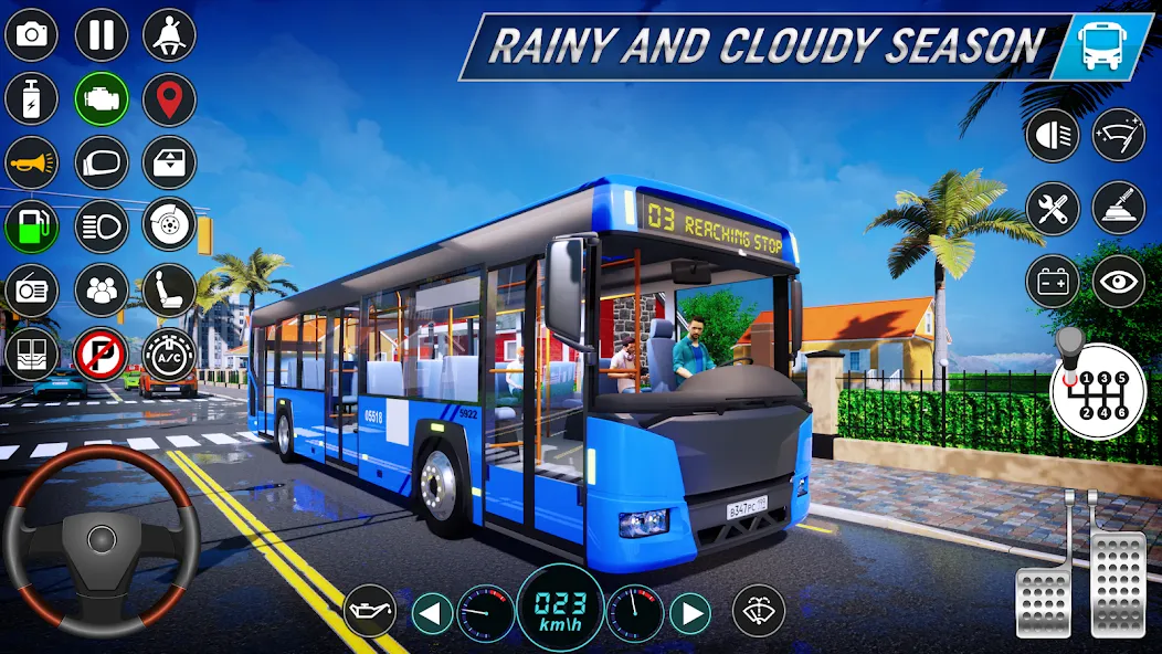 City Bus Simulator: Bus Games (Риал Сити Бас Симулятор Геймс)  [МОД Много денег] Screenshot 5