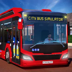 Скачать взлом City Bus Simulator: Bus Games (Риал Сити Бас Симулятор Геймс) [МОД Много денег] на Андроид