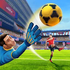 Скачать взлом Football World - Real People (Футбол Ворлд)  [МОД Много денег] на Андроид