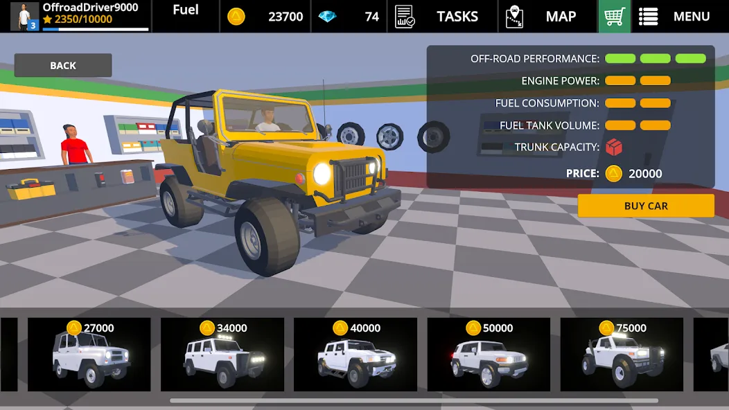 Driving Zone: Offroad Lite (Драйвинг зоне)  [МОД Unlocked] Screenshot 5