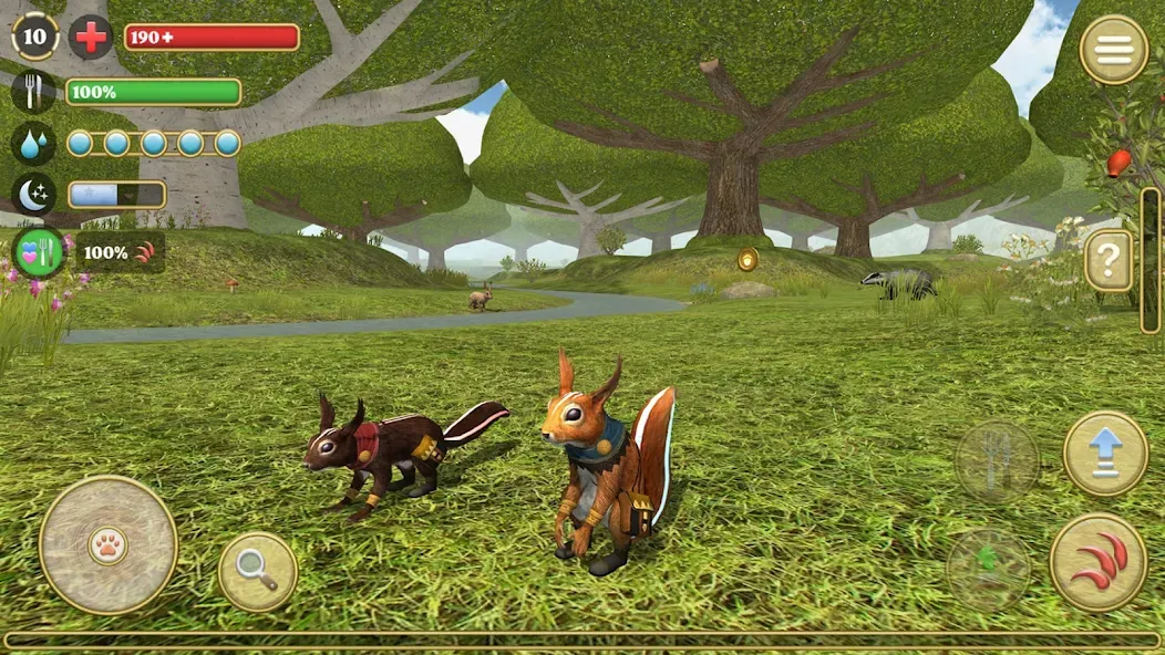 Squirrel Simulator 2 : Online  [МОД Много монет] Screenshot 1