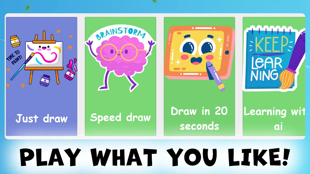 Draw It. Easy Draw Quick Game  [МОД Mega Pack] Screenshot 3