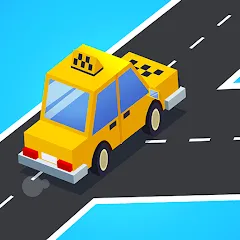 Скачать взлом Taxi Run: Traffic Driver (Такси Ран)  [МОД Menu] на Андроид