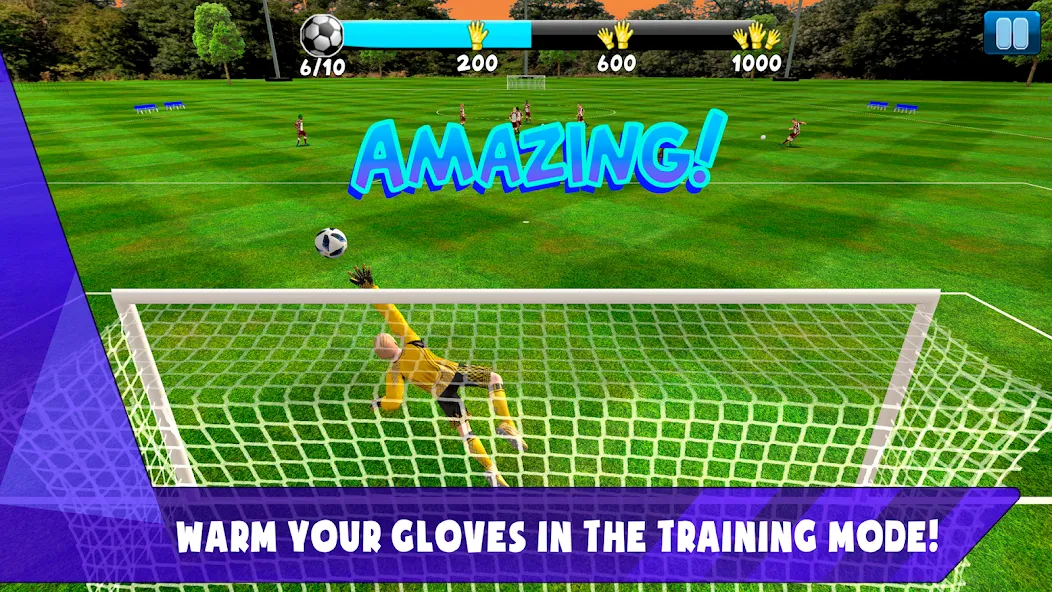 Soccer Goalkeeper 2024 (Соккер Голкипер 2022)  [МОД Бесконечные монеты] Screenshot 1