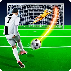 Скачать взлом Shoot Goal - Soccer Games 2022 (Шут Гоал)  [МОД Много монет] на Андроид