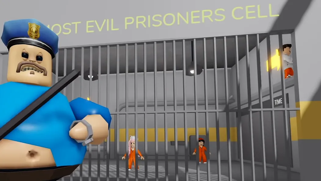 Barry Prison Escape JailBreak (Барри Побег из тюрьмы )  [МОД Меню] Screenshot 1