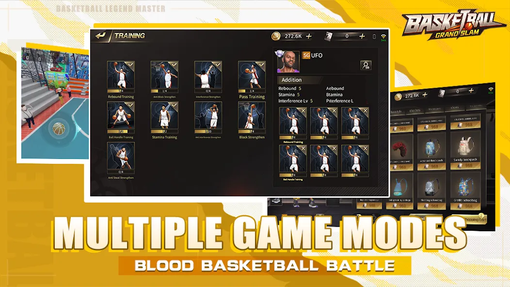 Basketball Grand Slam (Баскетбол Гранд Слэм)  [МОД Menu] Screenshot 4