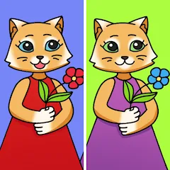 Скачать взлом Find Differences: Cute Cats [МОД Menu] на Андроид